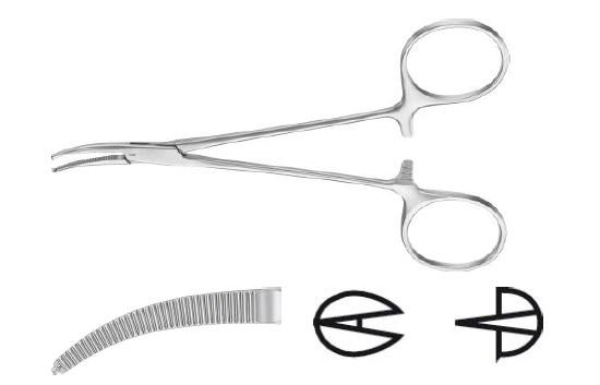 ХЕЛСТЕД-МОСКІТ ЗАТИСКАЧ ДЕЛ. ВИГН. 1X2 125MM